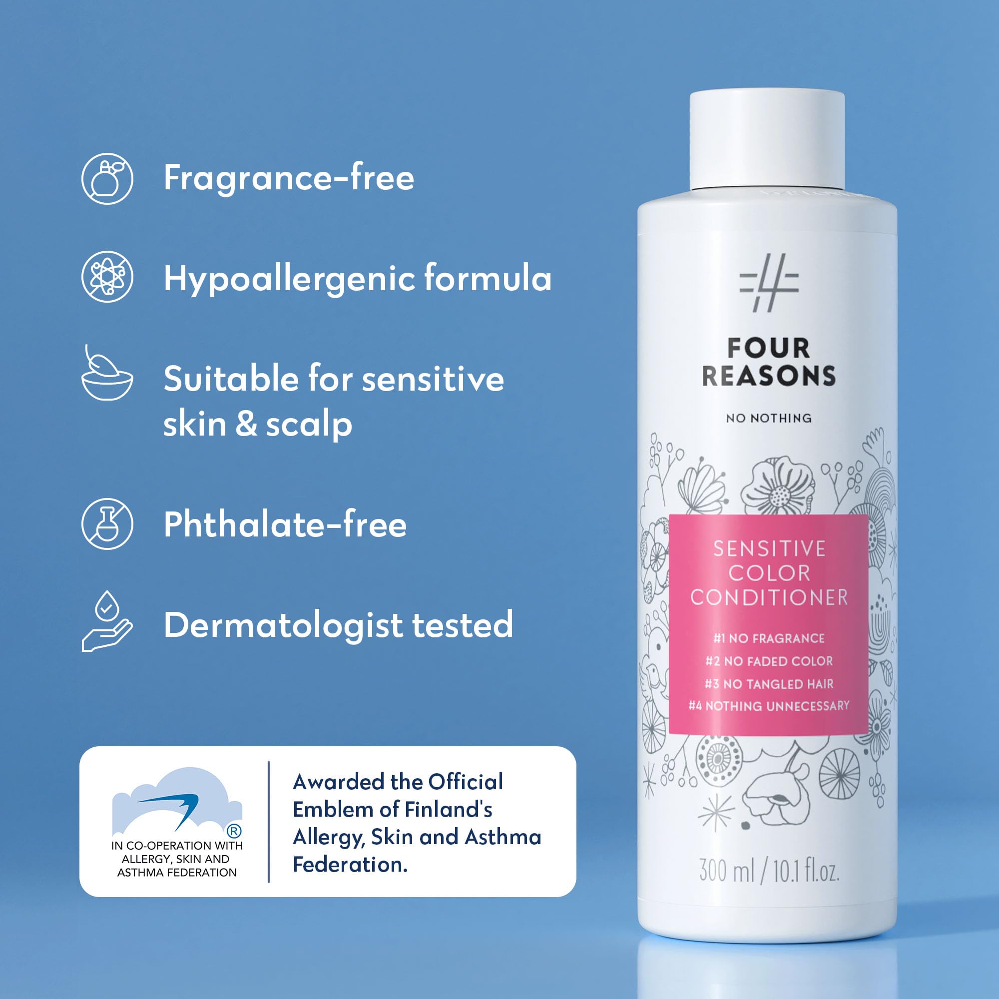 No nothing conditioner in use in shower demonstrating gentle scalp-friendly application