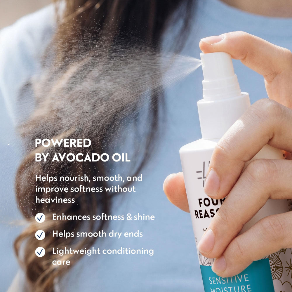 No nothing salon-style application on wet hair providing detangling and heat protection