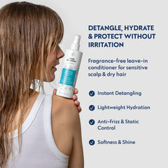 No nothing mist spray action demonstrating easy application and hydration