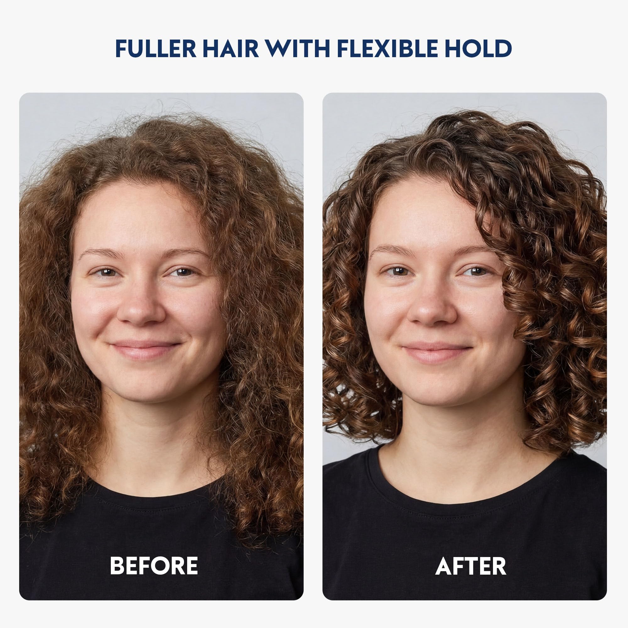 No nothing mousse dispensed on palm ready to apply for root lift benefit