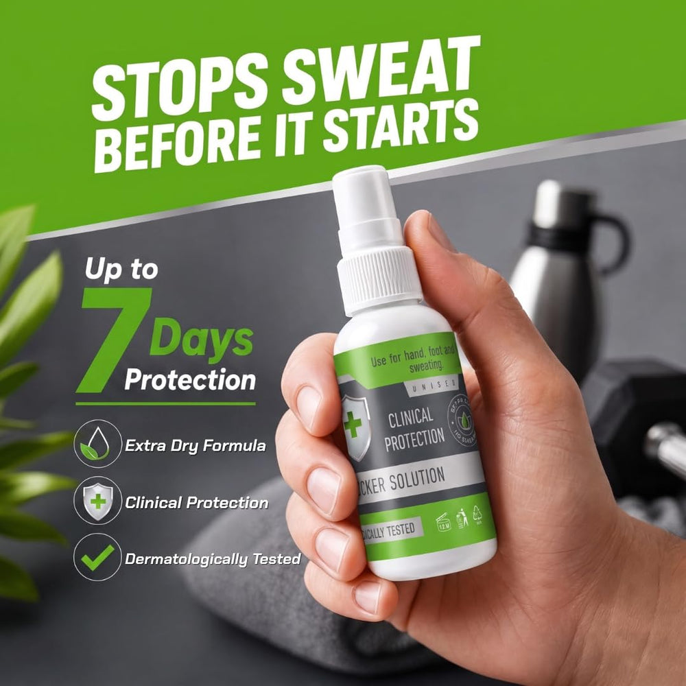 No Sweat side label close-up highlighting instructions and active ingredients for effective control