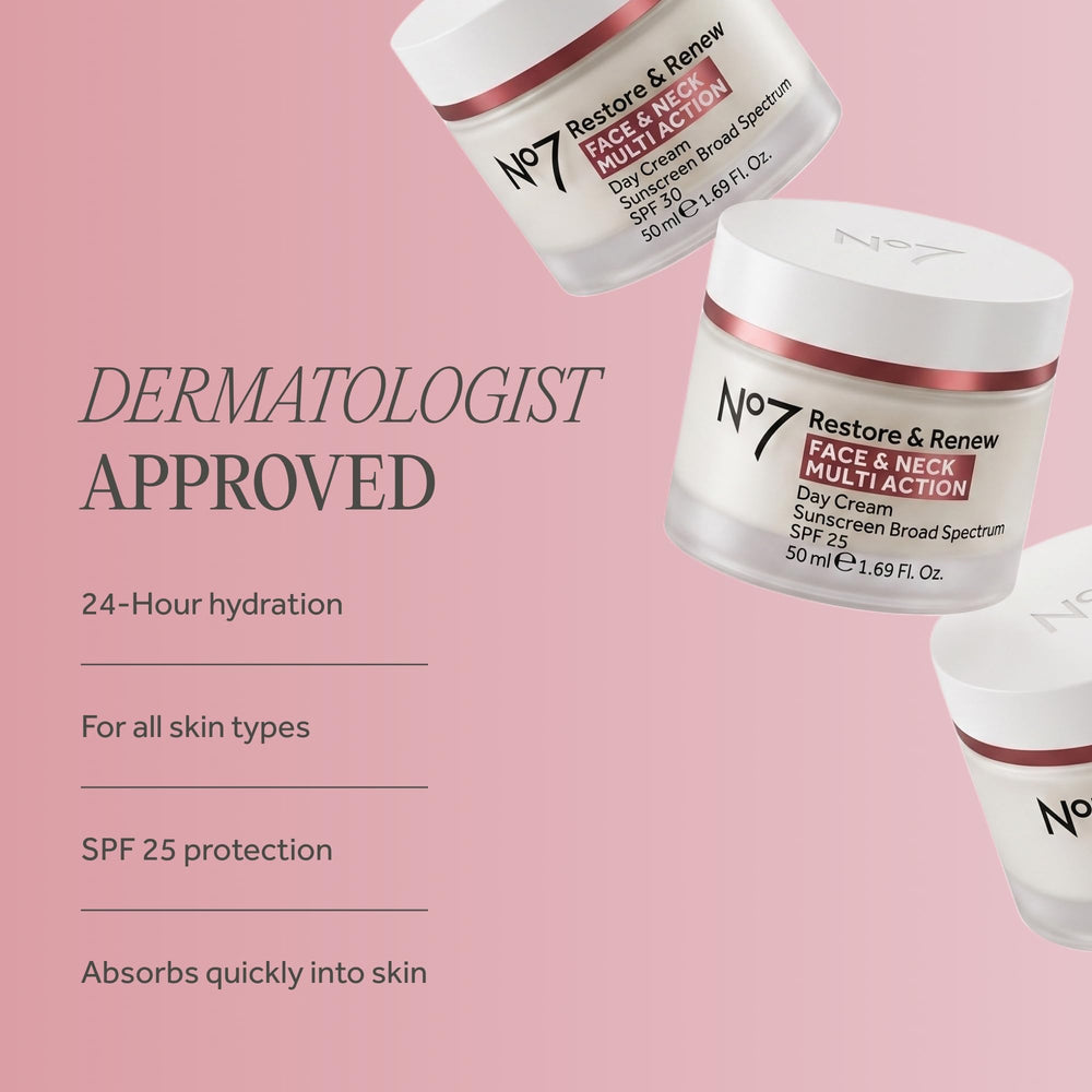 No7 cream applied under foundation demonstrating makeup-friendly formula
