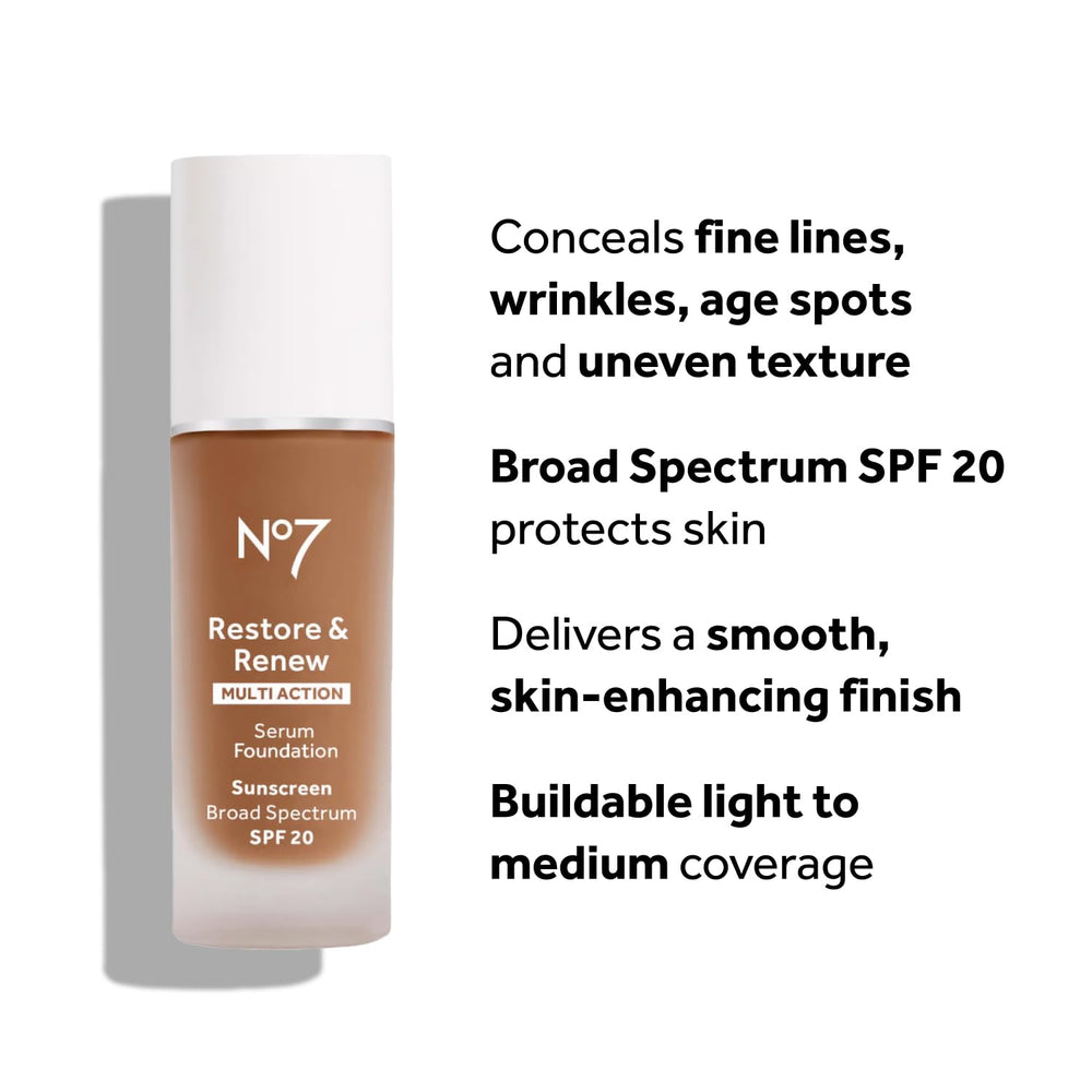 No7 Calico swatch on forearm showing skin-matching and coverage benefits