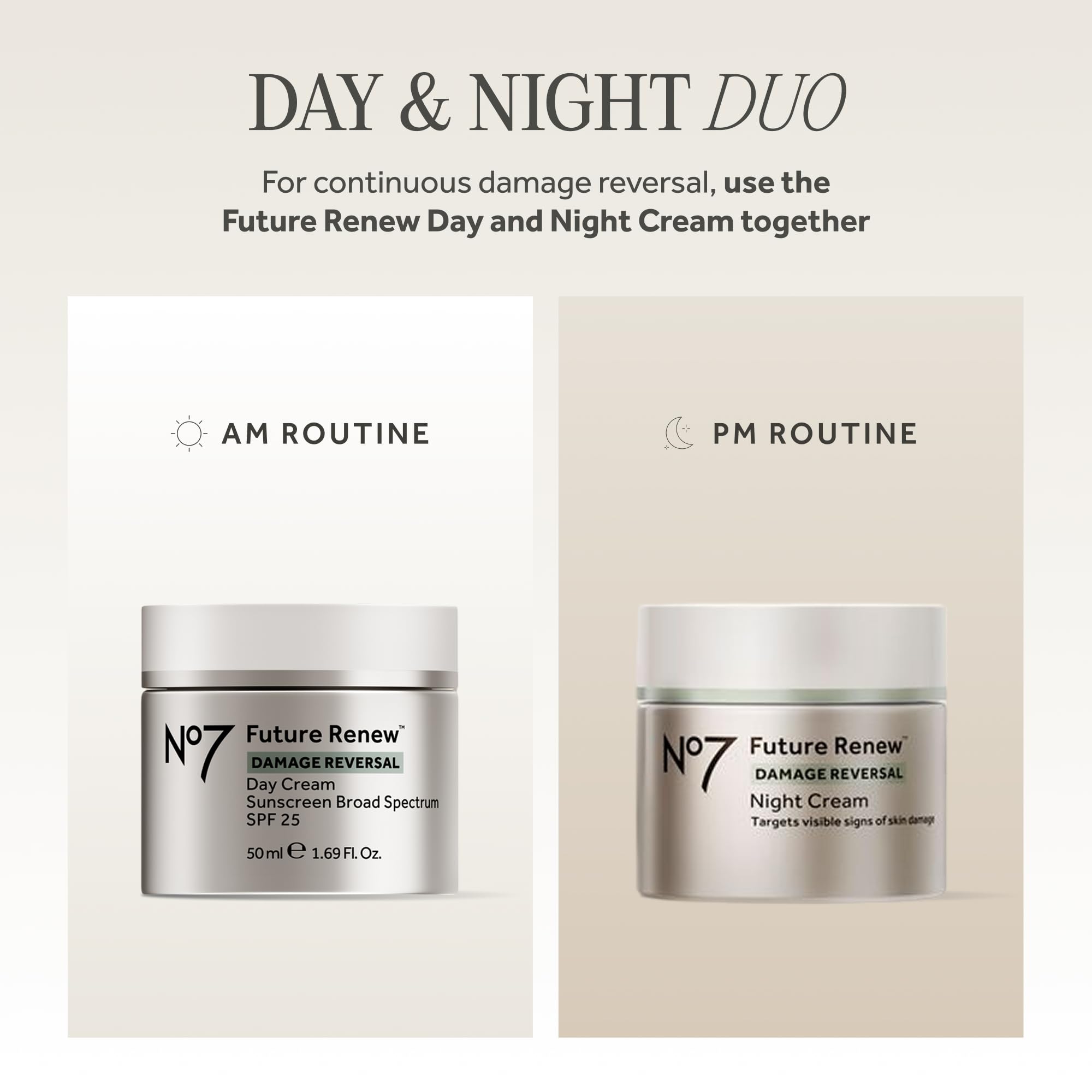 No7 cream being applied in evening routine showing easy usage benefit