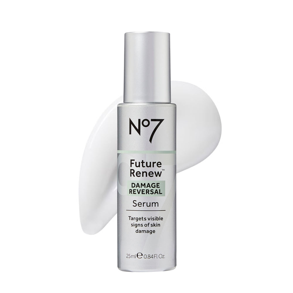 No7 bottle front packaging showing brand and product benefits
