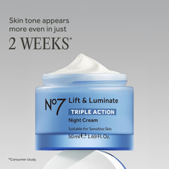 No7 open jar texture showing creamy moisturizer for rich hydration benefit