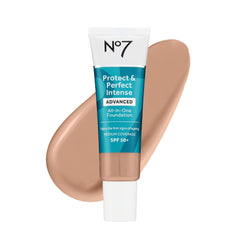 no7 product front packaging showing Cool Beige and benefits