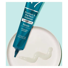 No7 serum being applied to cheek illustrating hydration and smoothing