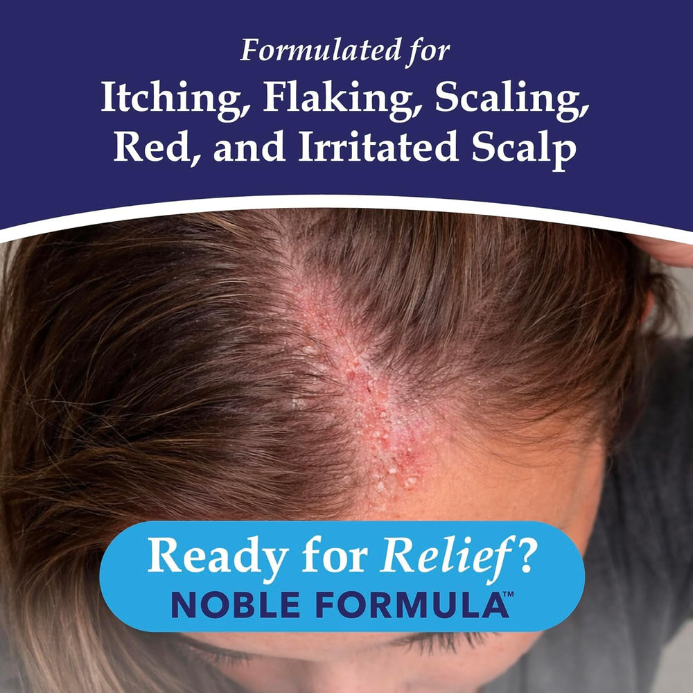 Noble Formula back label close-up displaying ingredients and usage directions clearly