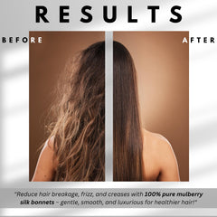 Nochka Fashion tied closure detail showing secure fit without tight elastic to protect hair