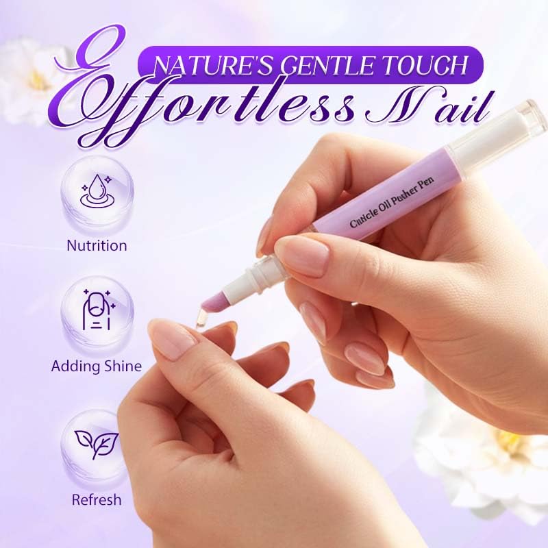 NOGCAW closeup of polished ceramic tip for smooth, gentle cuticle pushing benefit