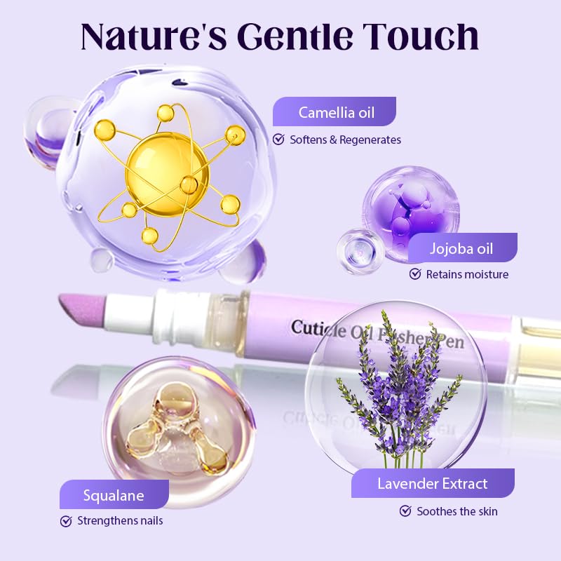 NOGCAW pen beside fingers to show size and portability for on‑the‑go grooming benefit