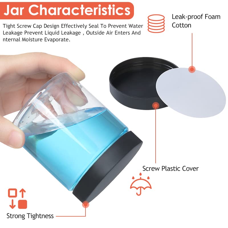 NOIRUC-CZ clear jar filled with honey illustrating food-safe storage
