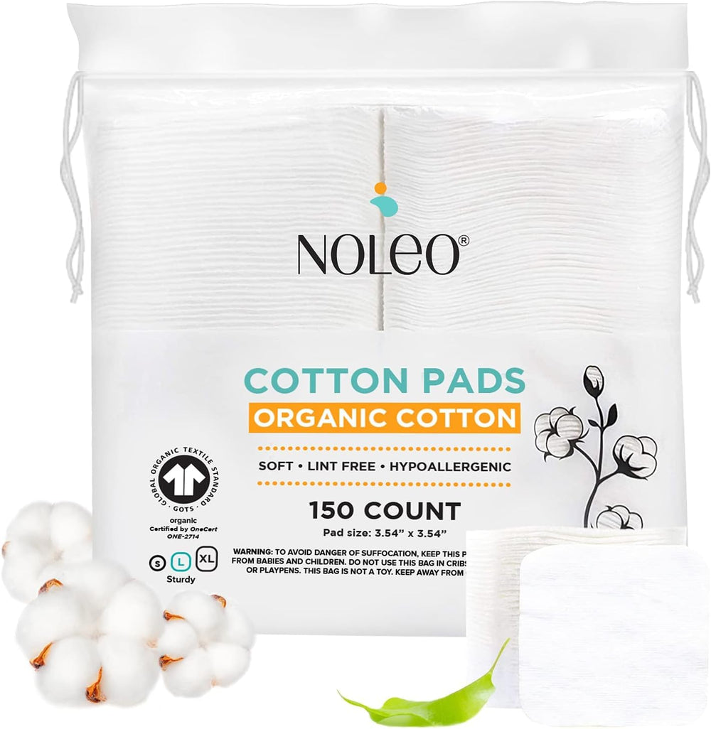 NOLEO front packaging showing 150-count convenience and storage benefit