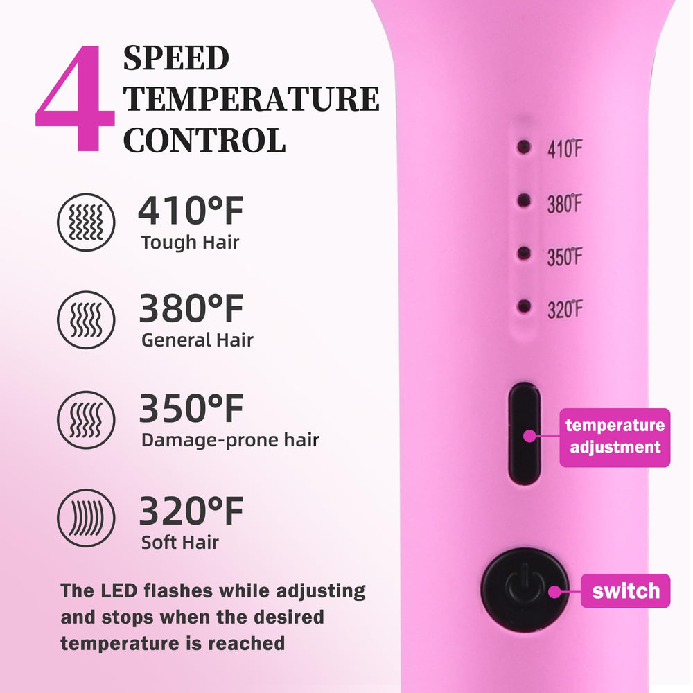 NONK indicator light for rapid heat-up, showing quick readiness benefit