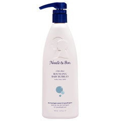Noodle & Boo front bottle view showing gentle formulation and attractive label benefits
