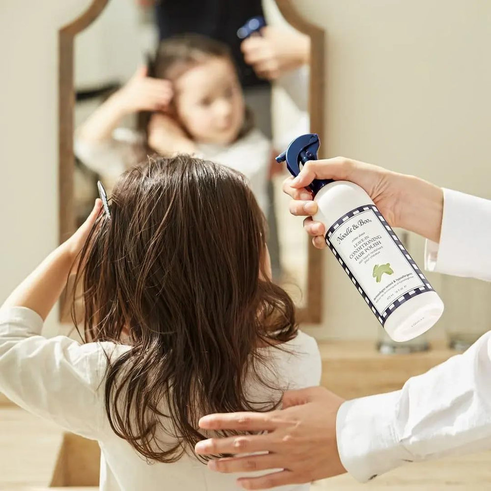 Noodle & Boo label and ingredient panel highlighting pediatrician-tested safety