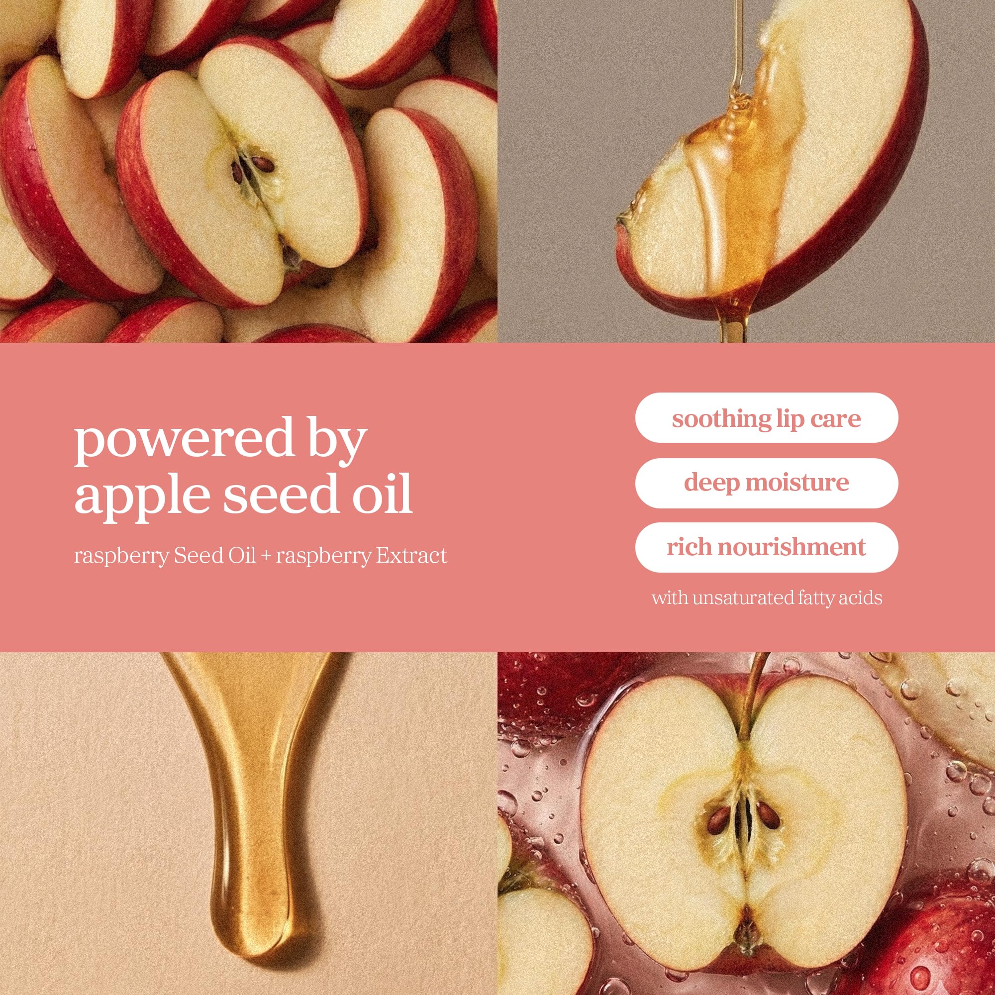 NOONI texture swipe of glossy oil showing smooth, non-sticky finish