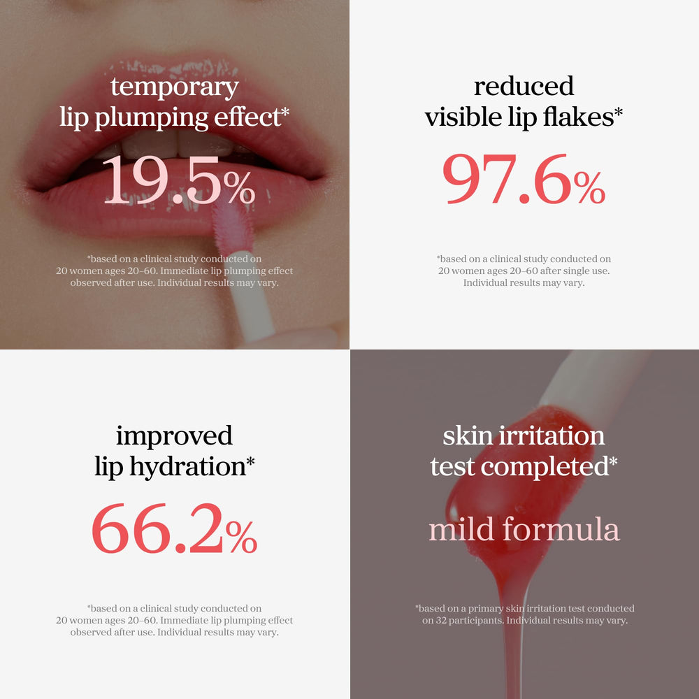 NOONI Appleberry before and after transformation highlighting pH-reactive color benefit