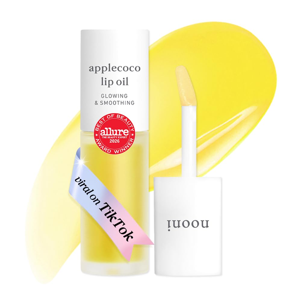 NOONI front packaging showing Applecoco tube and clear glossy finish benefit