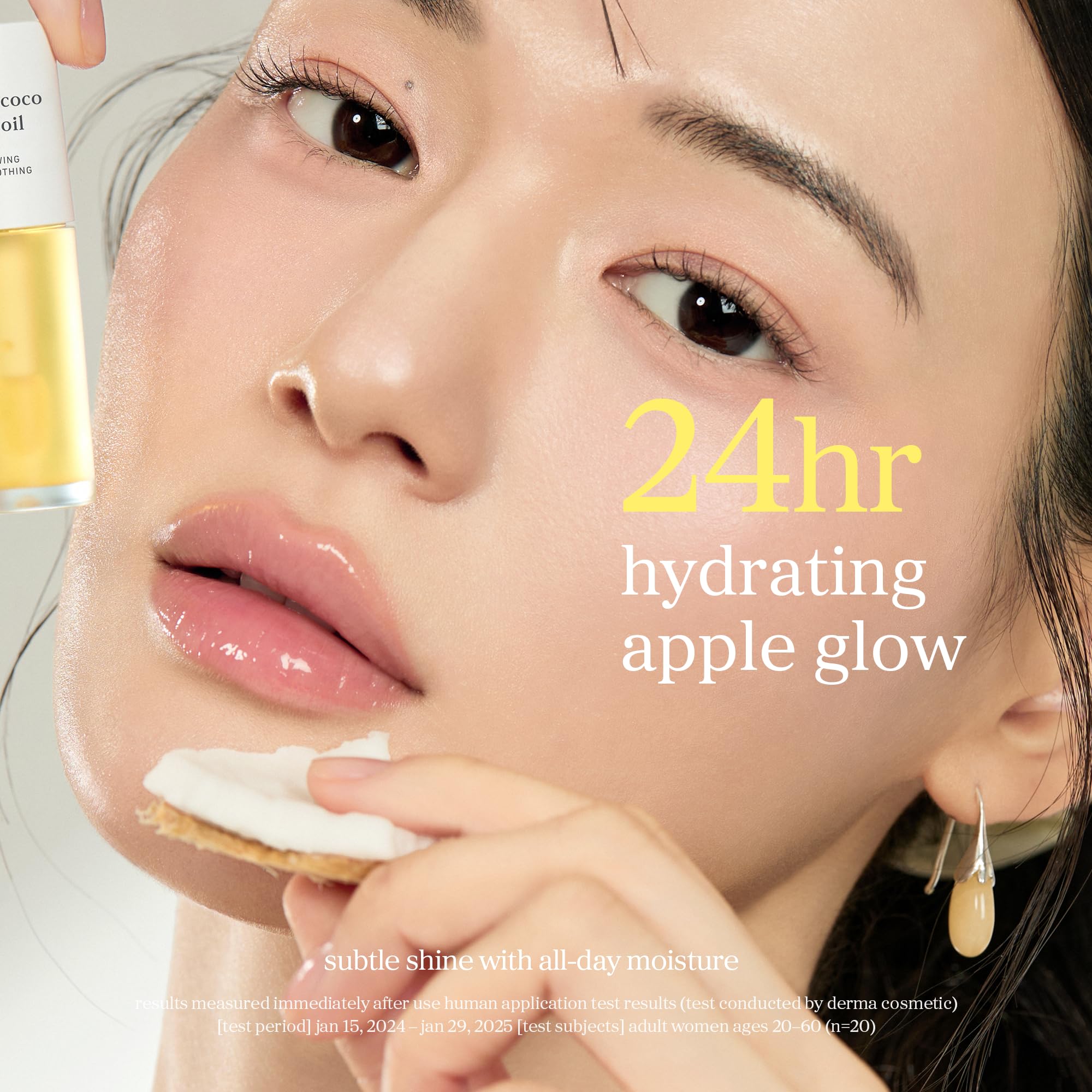 NOONI gloss layered over lipstick to show color-enhancing shine