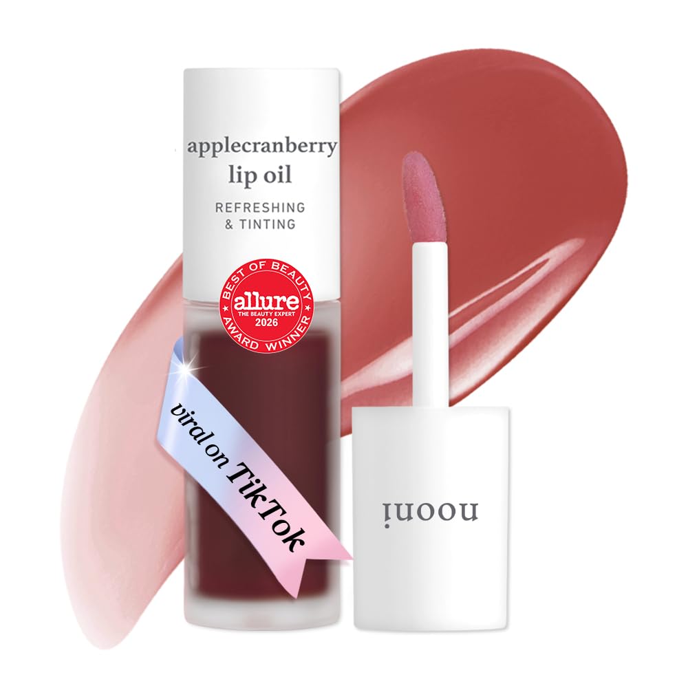 NOONI front packaging showing tube and applecranberry shade with clear branding for easy choice