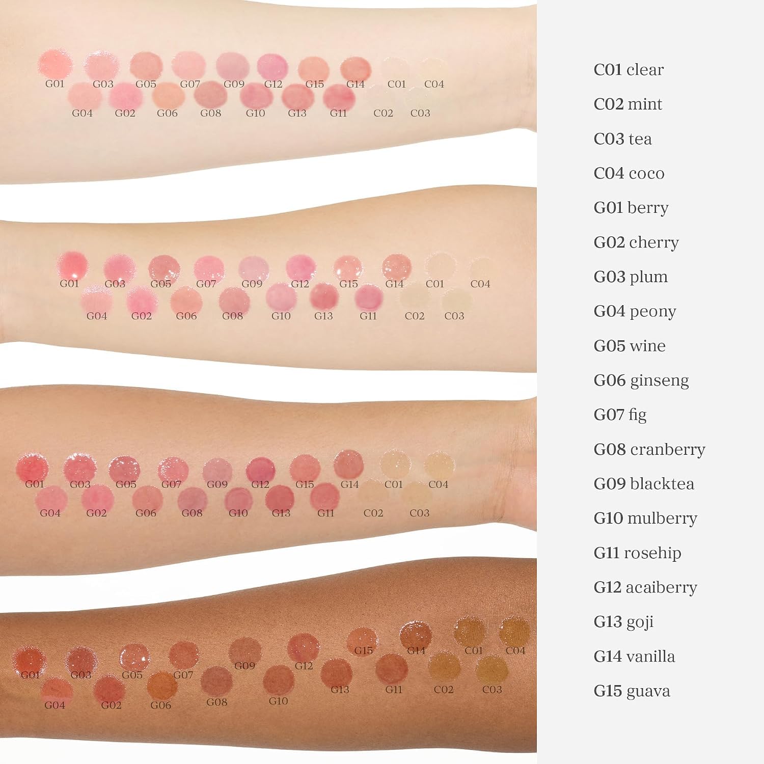 NOONI label close-up revealing ingredient list and clean formulation transparency
