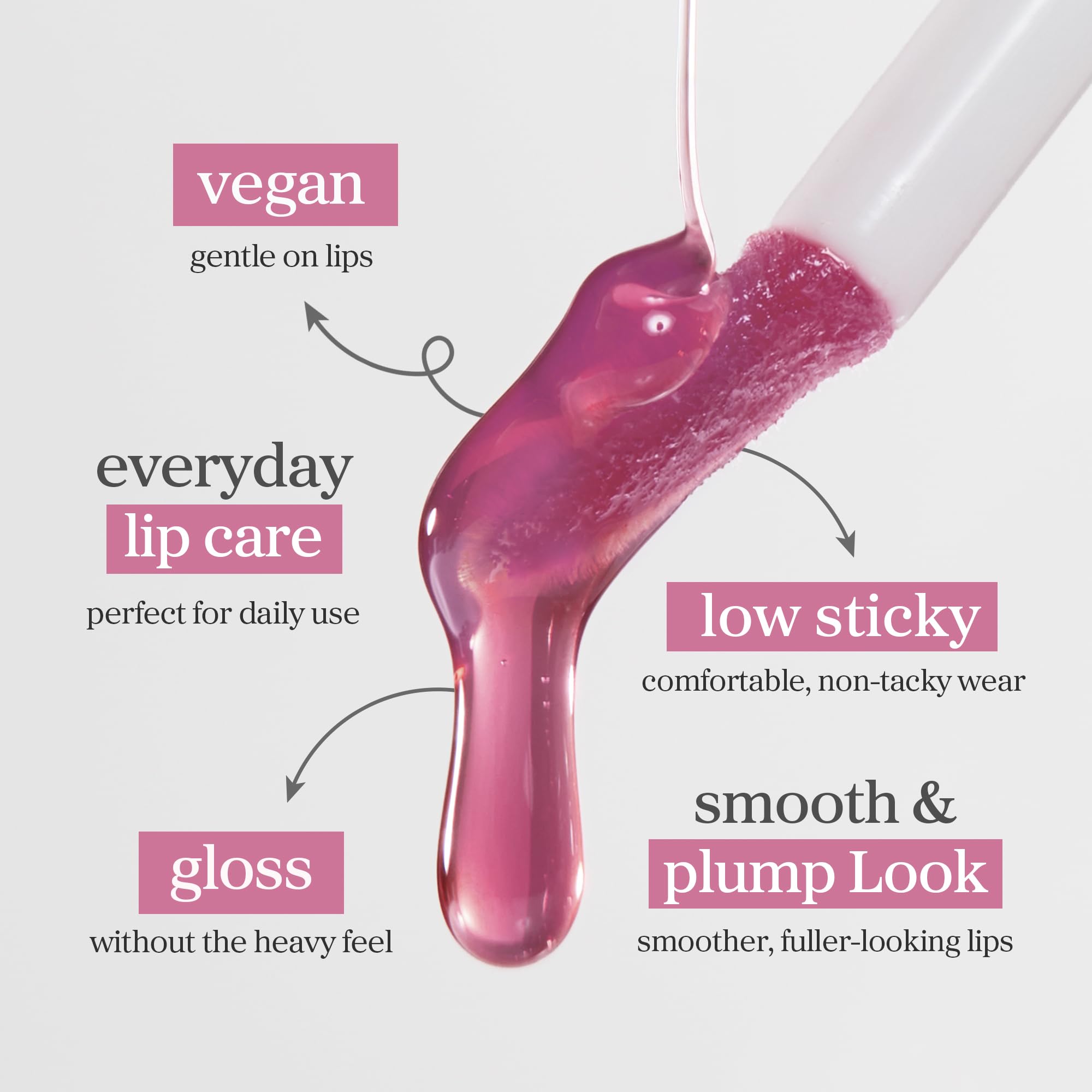 NOONI before and after lips showing plumping effect and visible hydration benefit