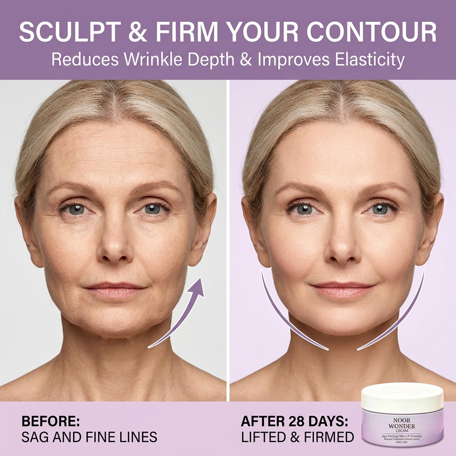 NOOR WONDER ingredients close-up highlighting natural extracts for resilience