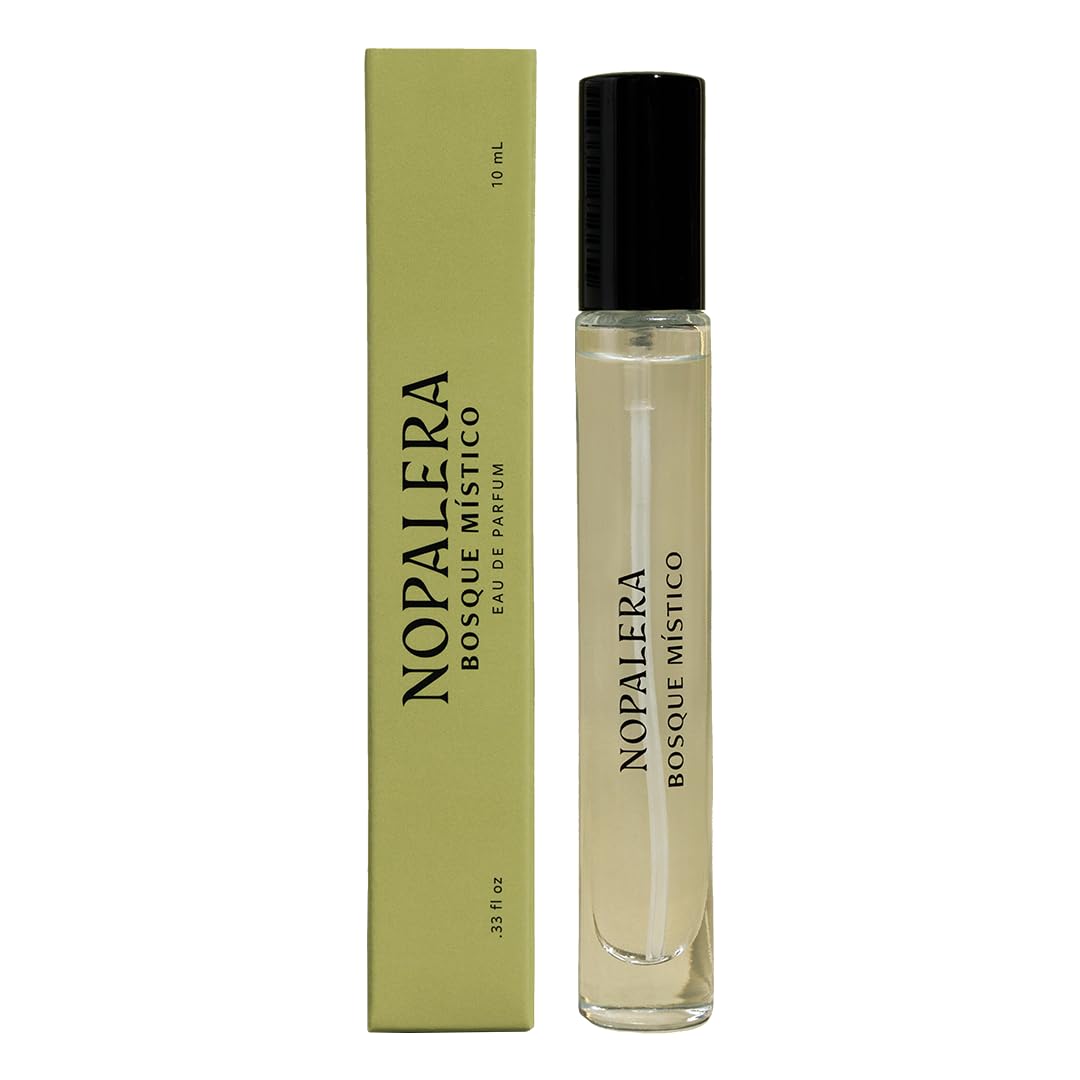 Nopalera front packaging showing compact 10ml bottle and elegant design for portability