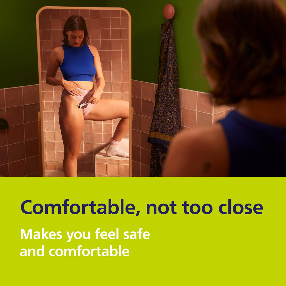 Philips Norelco OneBlade Intimate with USB-A cable showing convenient travel charging
