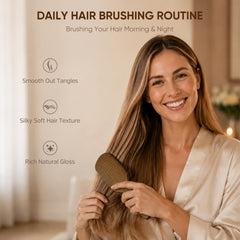 Norsewood ergonomic handle grip providing comfortable hold for easier styling