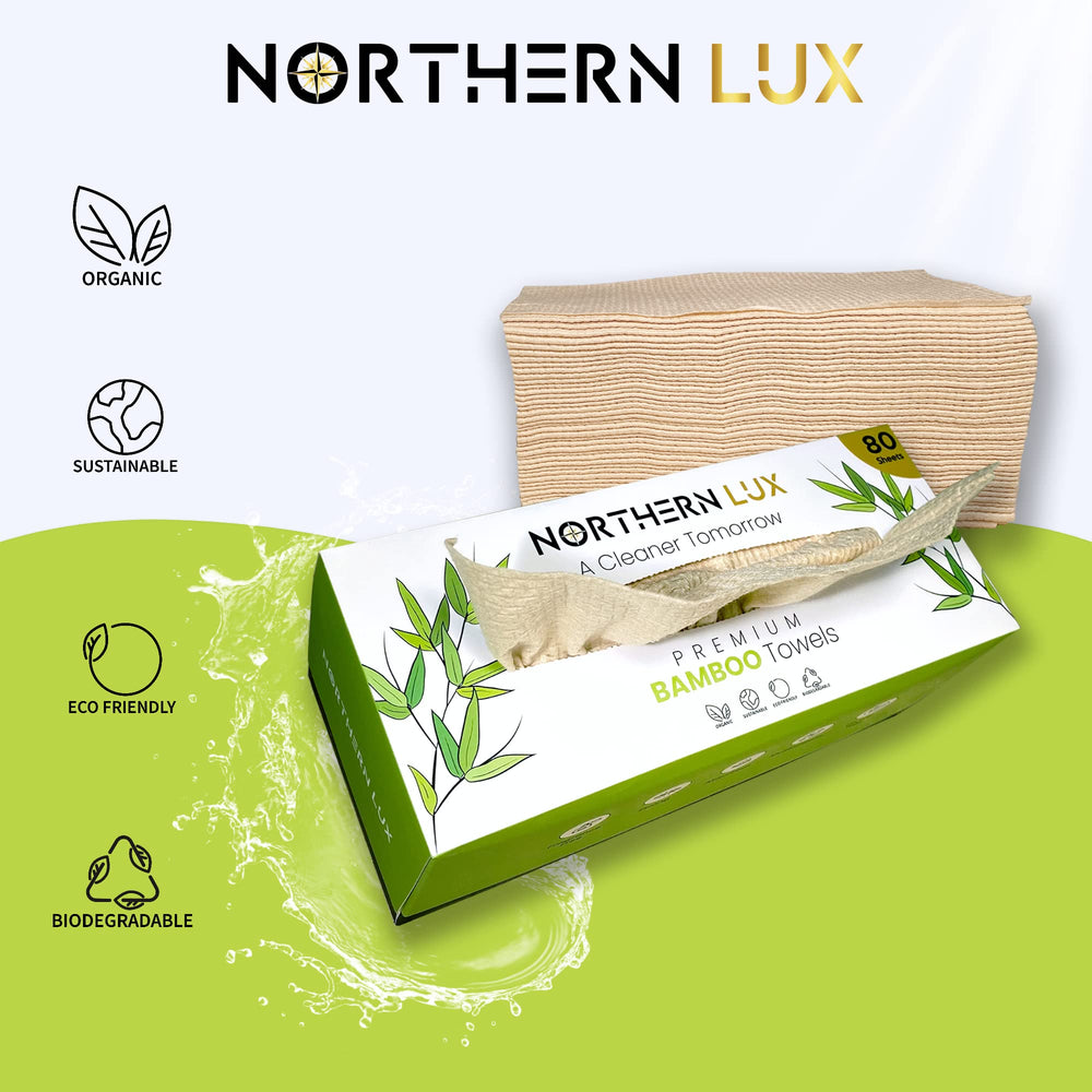 Northern Lux close-up texture of towel fibers highlighting soft, absorbent surface