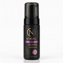Norvell Venetian mousse front packaging showing product benefit of even coverage