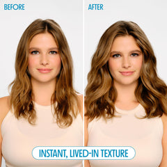 Not Your Mother's powdery spray texture in palm showing easy application and control