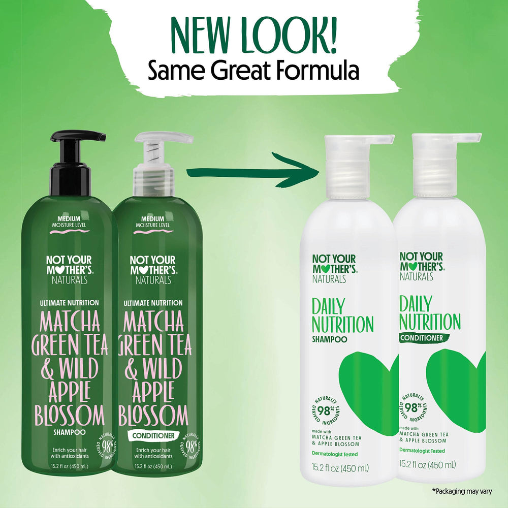 Not Your Mother's shampoo gel texture close-up for gentle cleansing