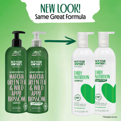Not Your Mother's shampoo gel texture close-up for gentle cleansing