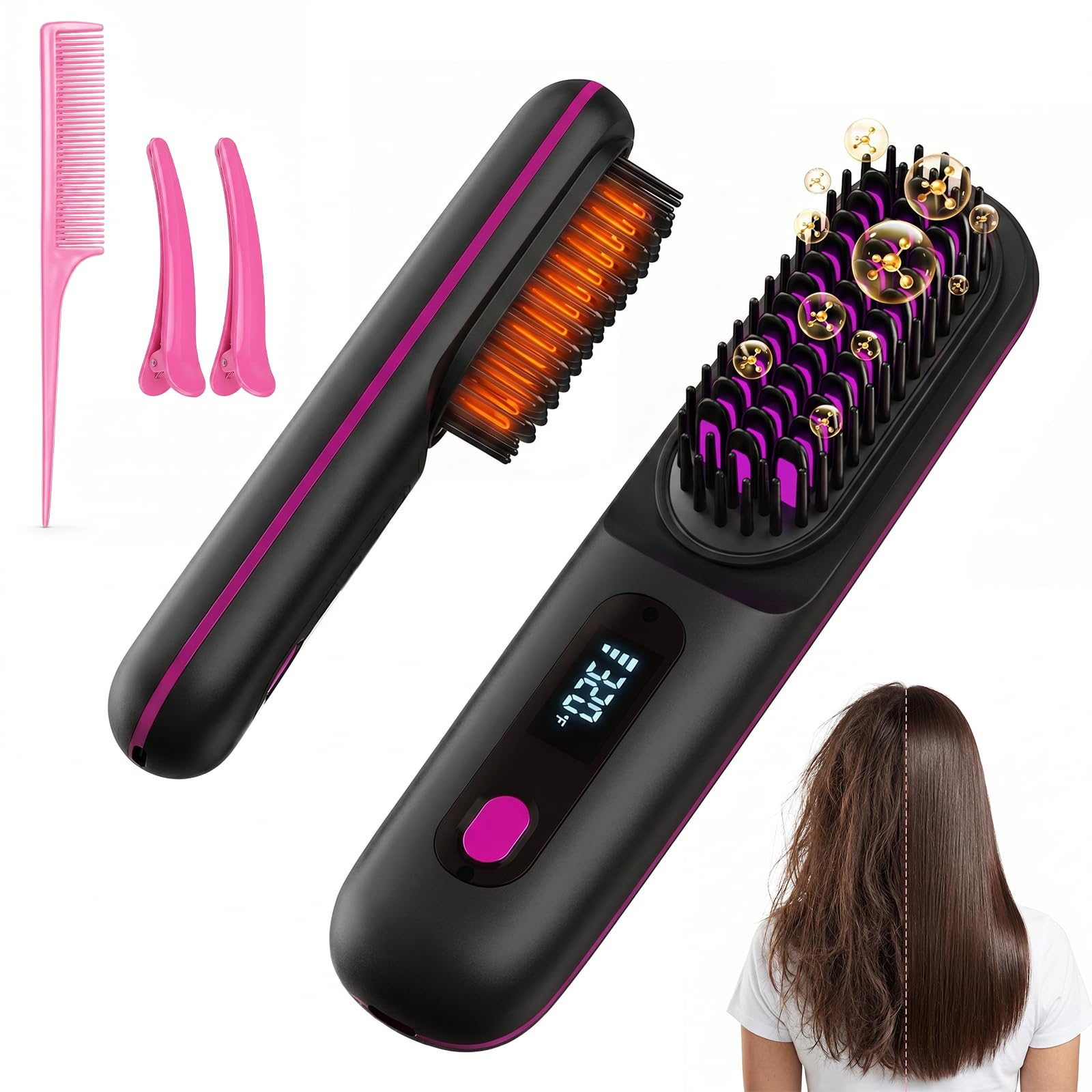 Notegala Go Brush Pro front view showing sleek cordless design and easy grip