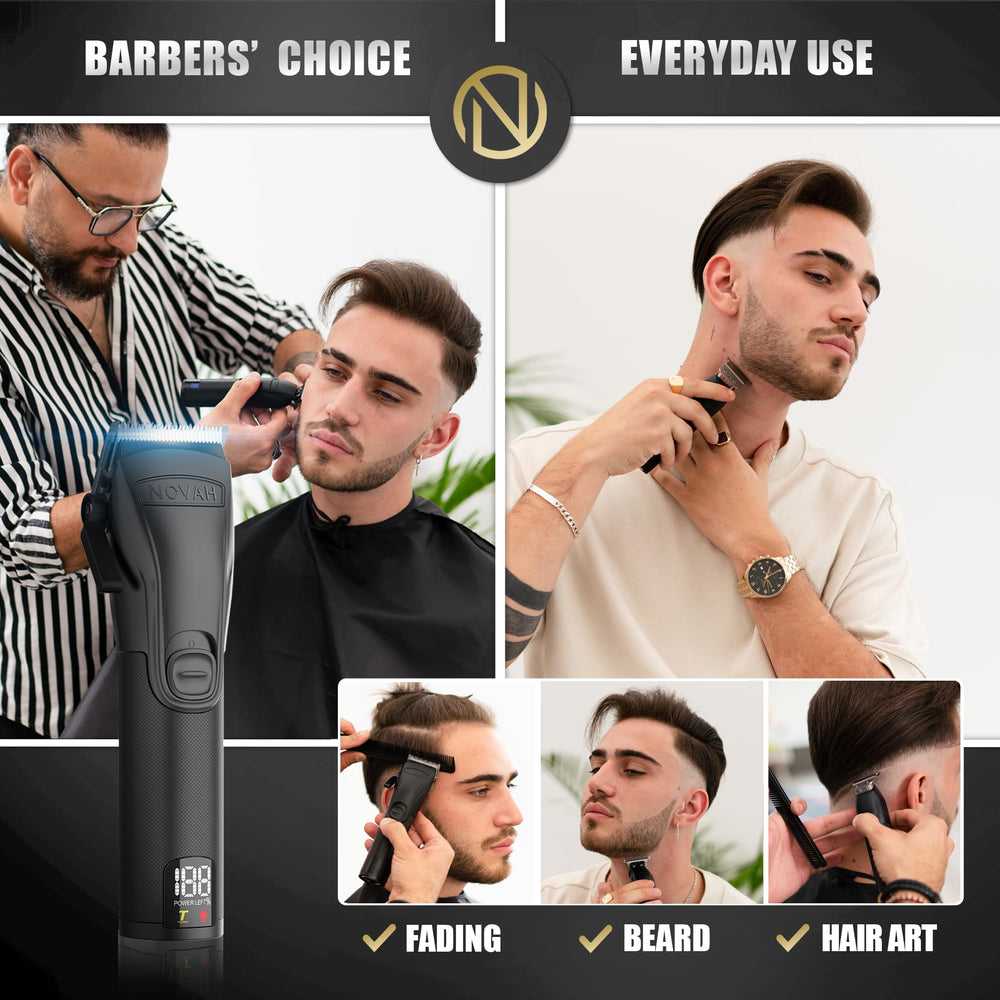 NOVAH outline trimmer closeup for crisp edges and precise detailing benefit