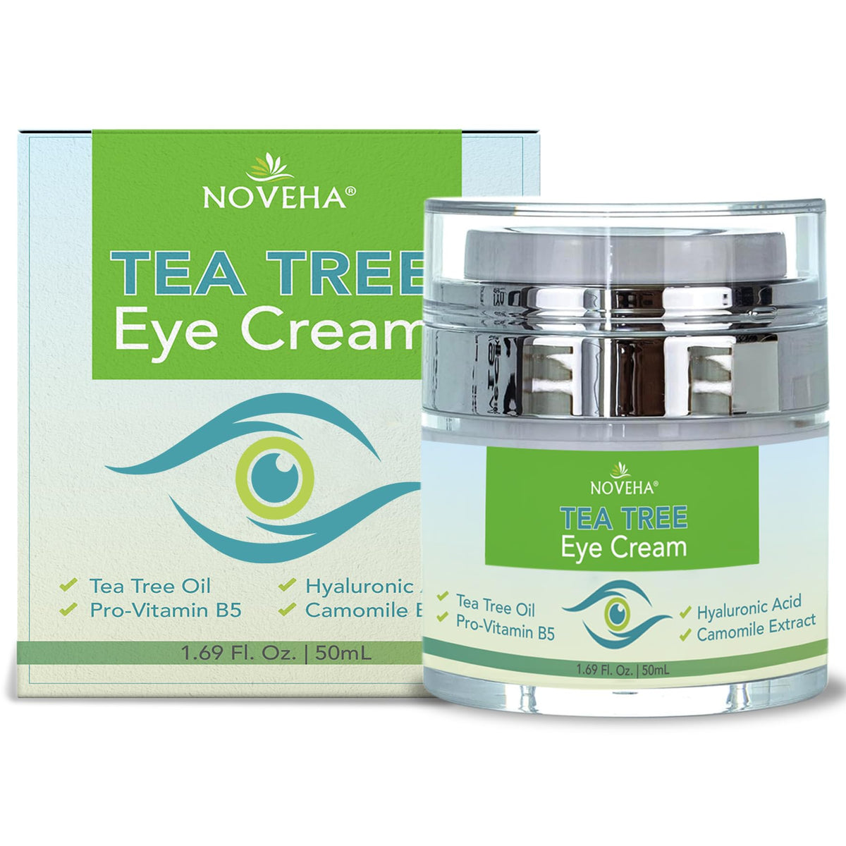 NOVEHA front packaging showing product name and size for clear identification