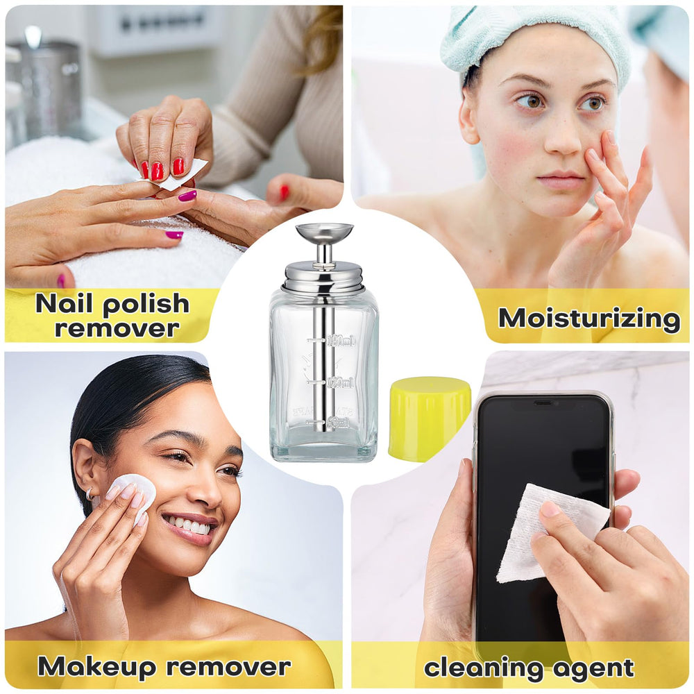 Noverlife pair of dispensers on salon station for organized nail workflow