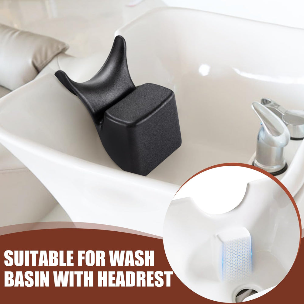 Noverlife in salon use with stylist rinsing hair demonstrating steady support