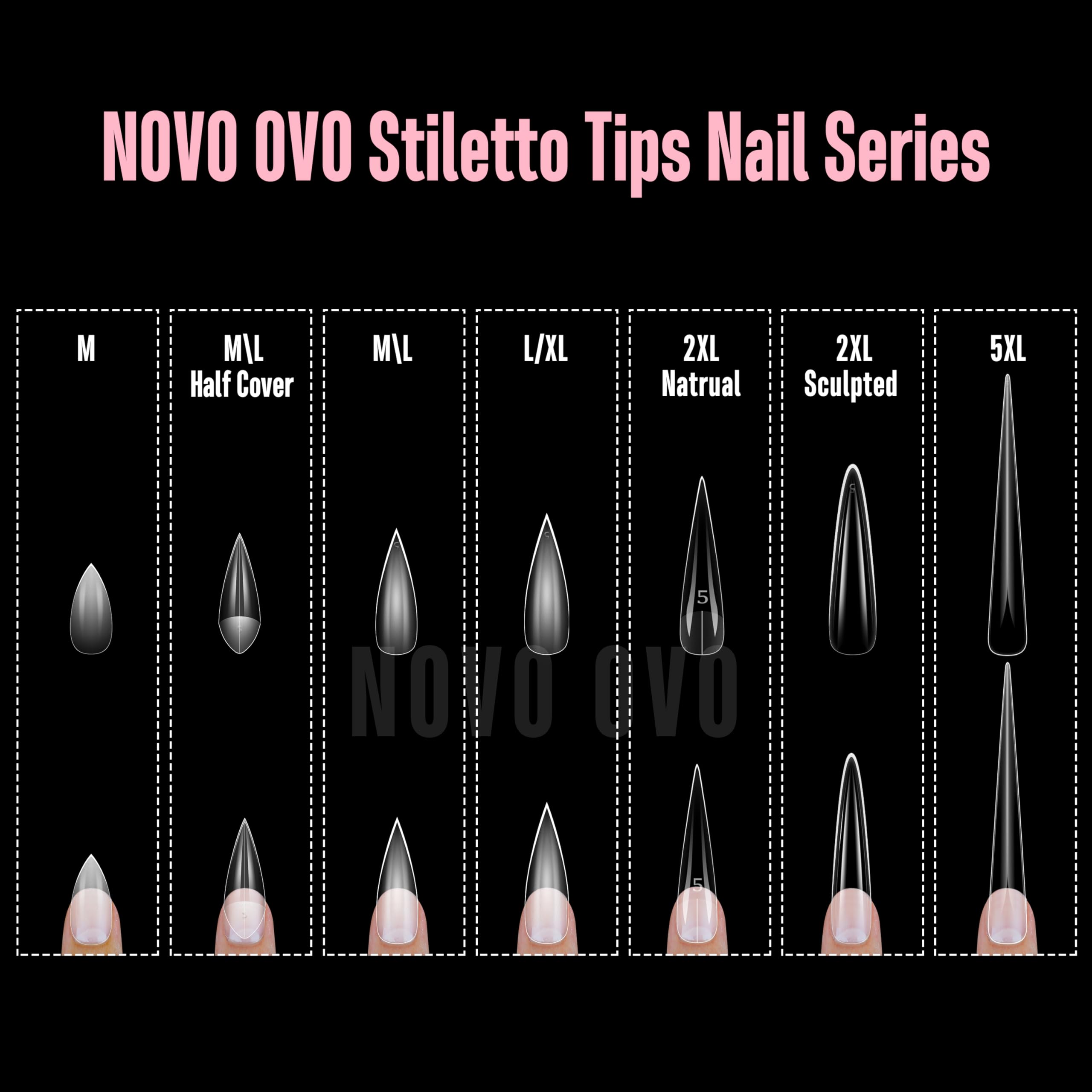 NOVO OVO kit with application tools illustrating fast DIY salon results