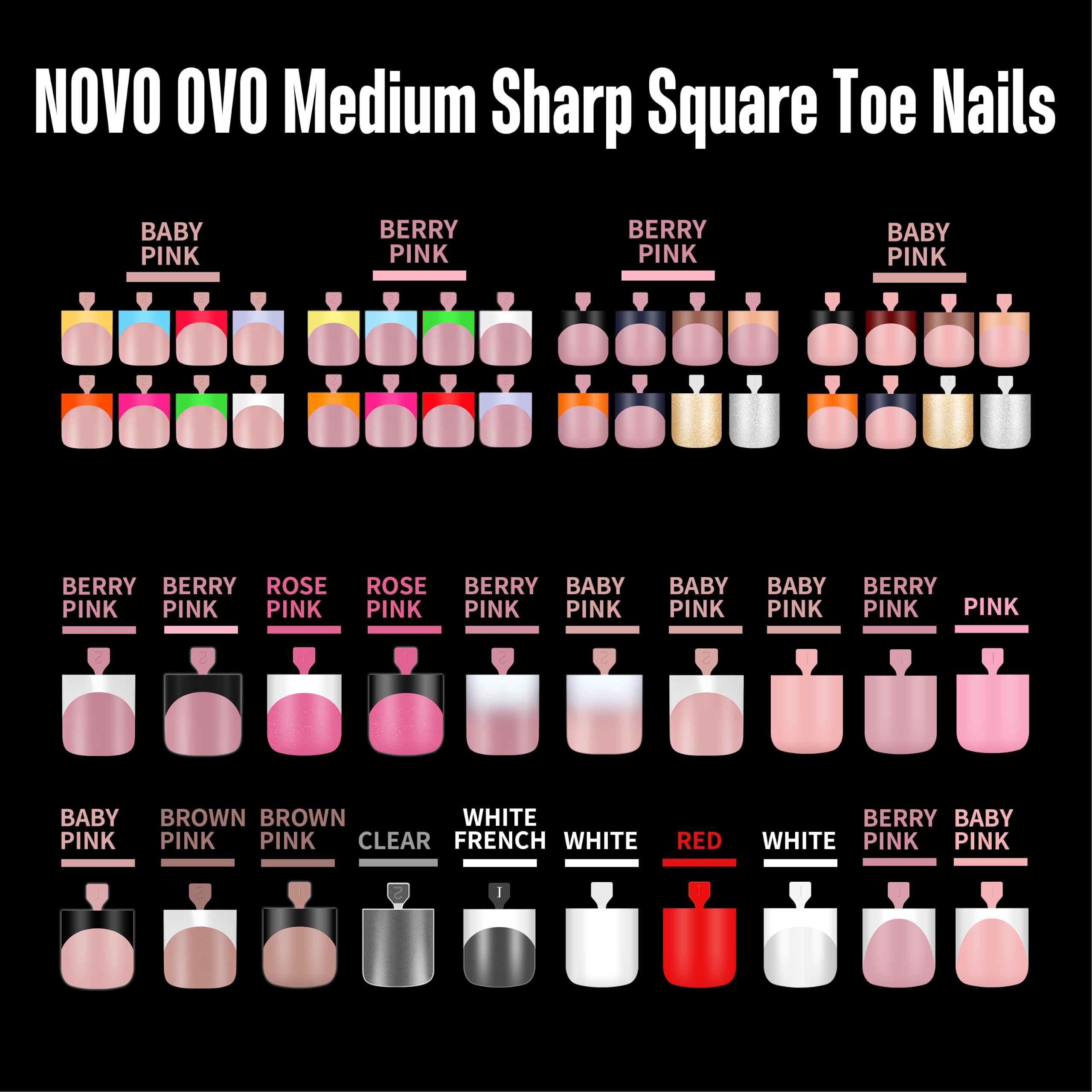 NOVO OVO cured builder gel top coat finish showing high shine and seam smoothing