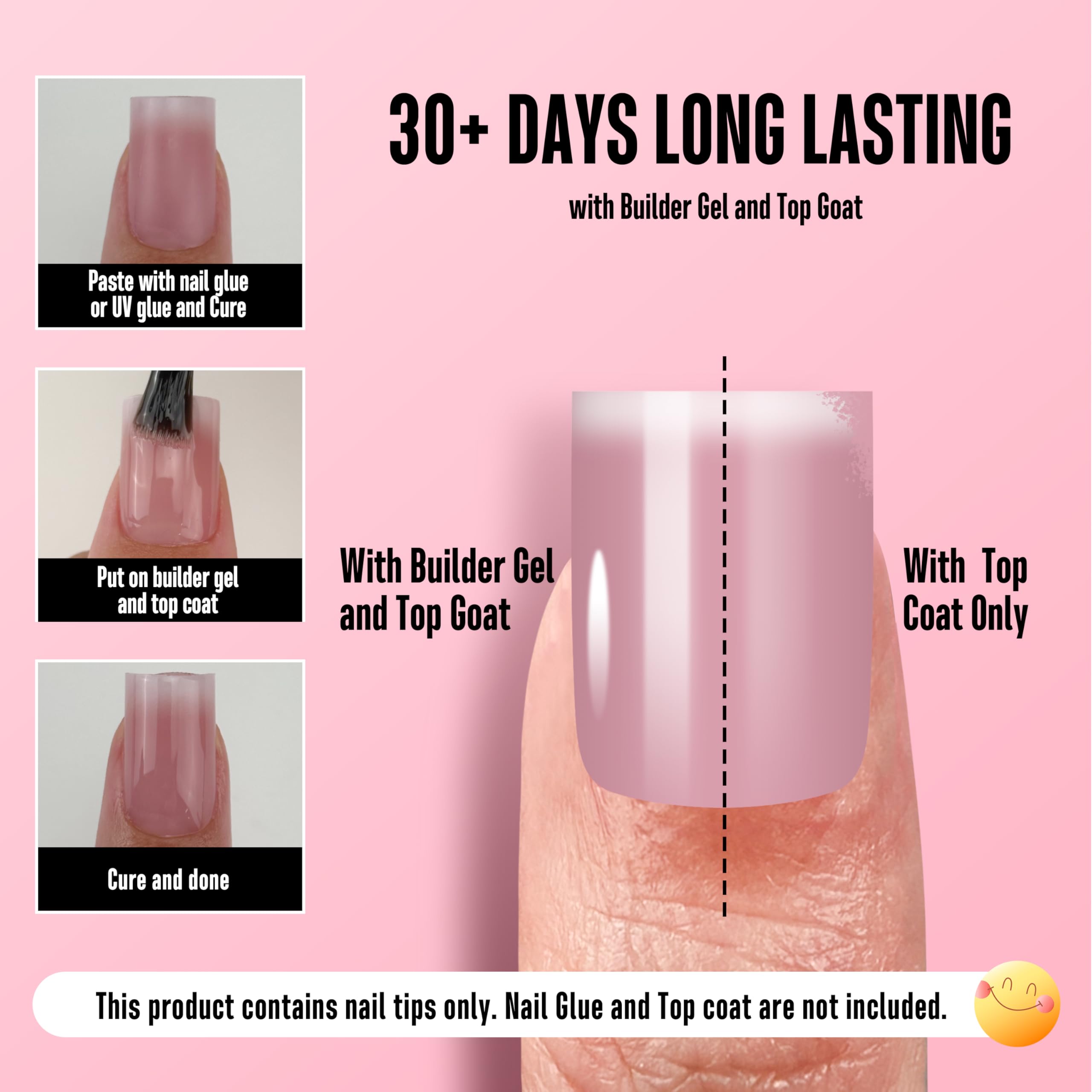 NOVO OVO applying builder gel top coat for longer-lasting shine