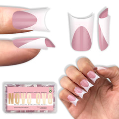 NOVO OVO front packaging showing 240-piece duck nails and benefits