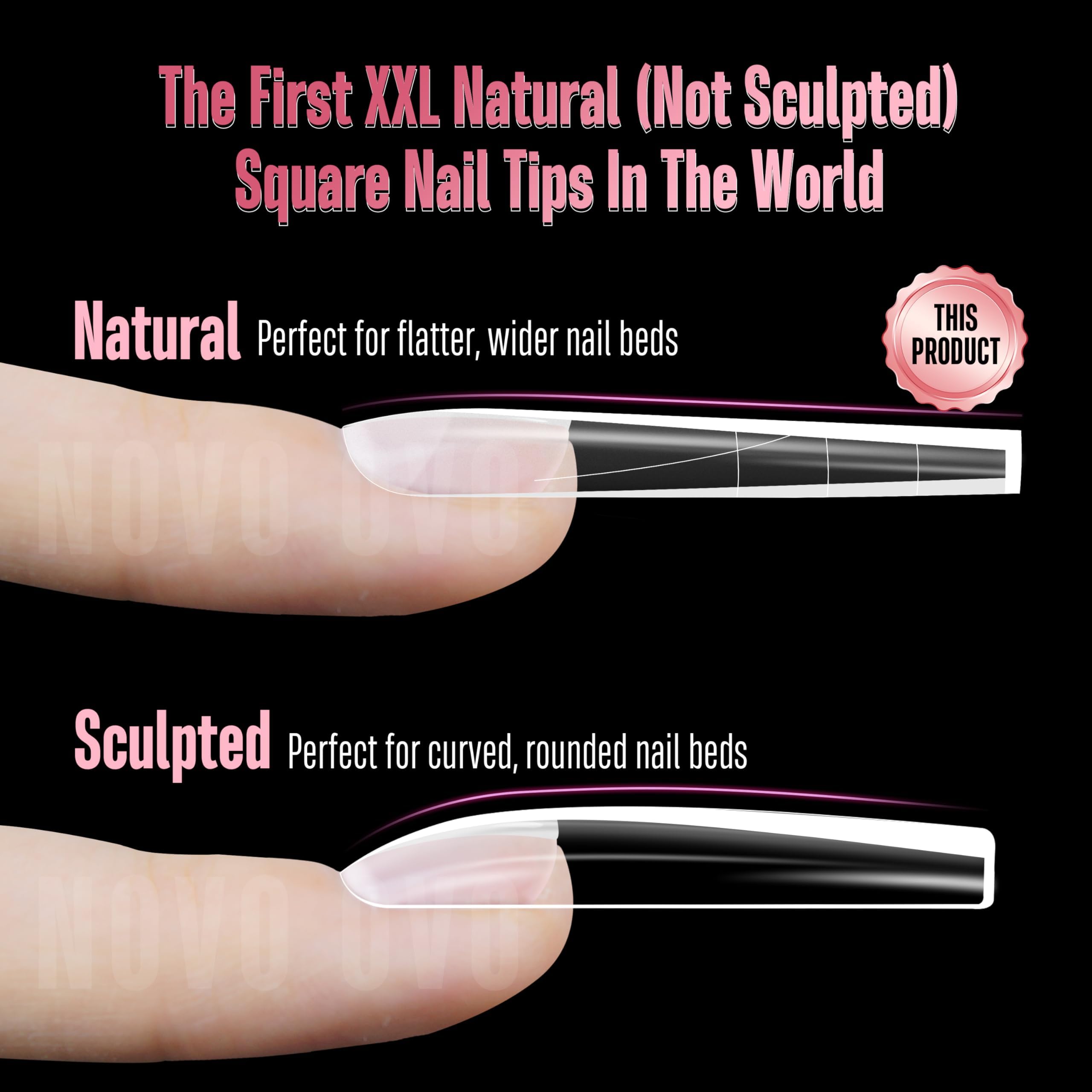 NOVO OVO lifestyle image of hands wearing tips for durable style