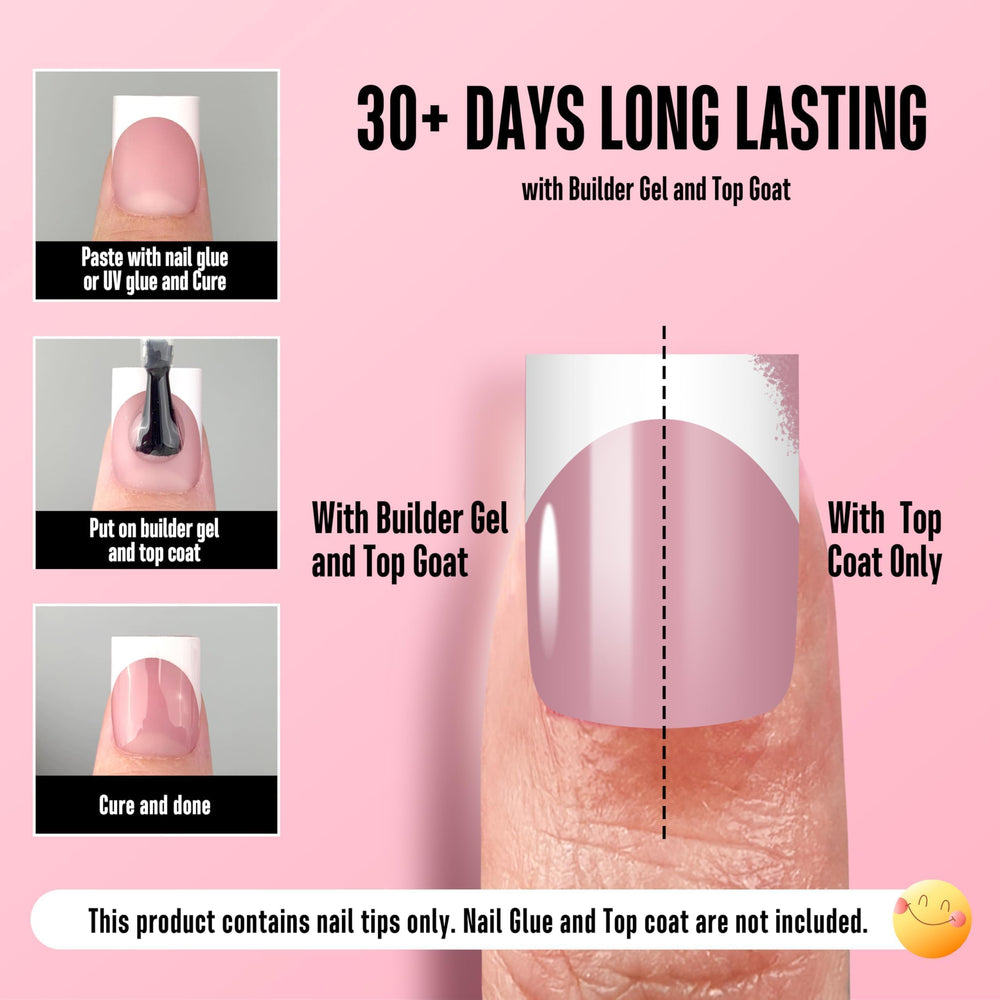 NOVO OVO 15-size array demonstrating wide fit range for many nail beds
