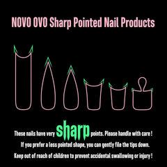 NOVO OVO thick free edge side view for stronger wear