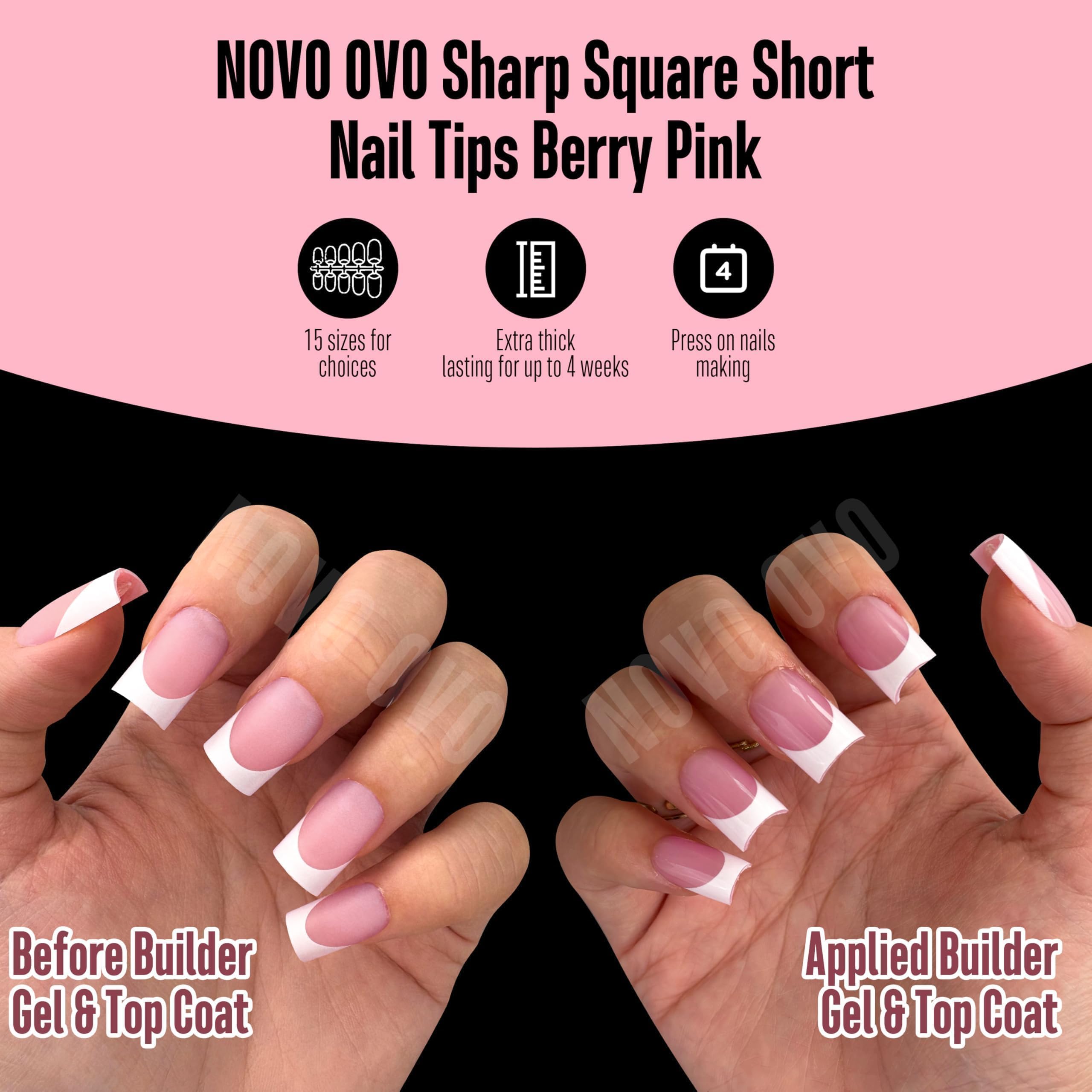 NOVO OVO thumb and finger fit demo showing accurate cuticle edge fit